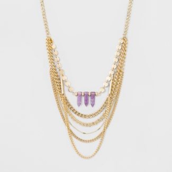 *5 FOR $25*NWT Sugarfix Quartz Statement Necklace - Picture 1 of 4